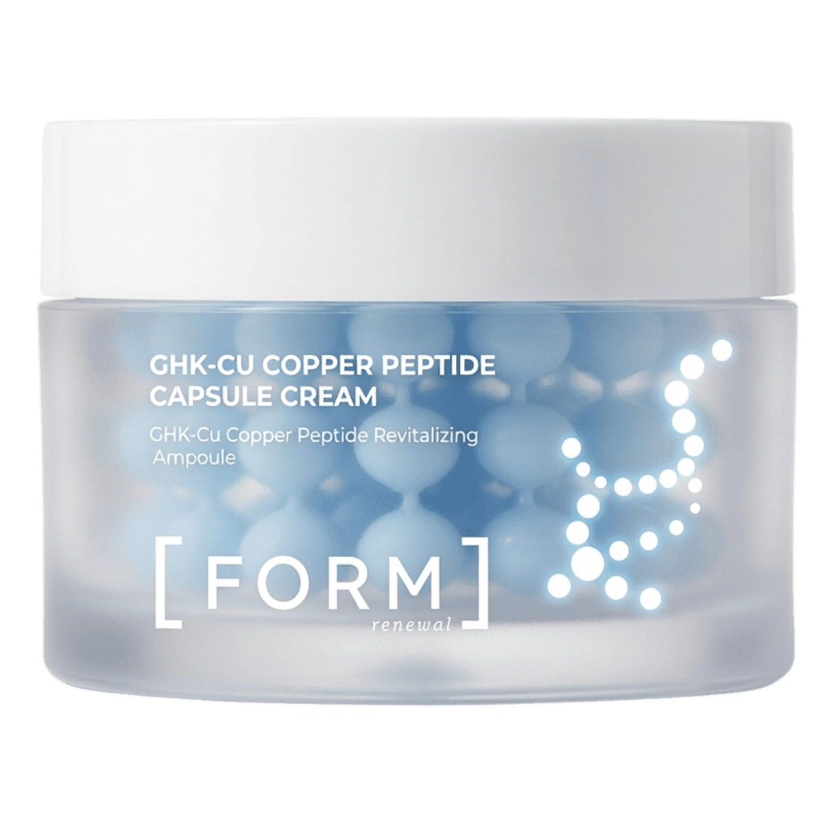FORM GHK-Cu Copper Peptide Capsule Cream jar